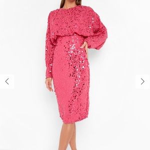 Sequin cocktail dress